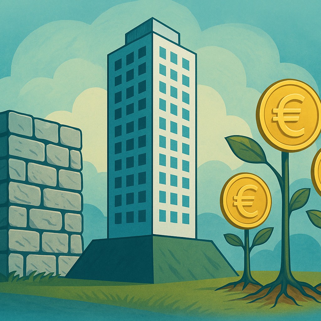 Wohlstandsstrategie – Die Abwehr – Immobilien als Dein sicherer Fels im Sturm